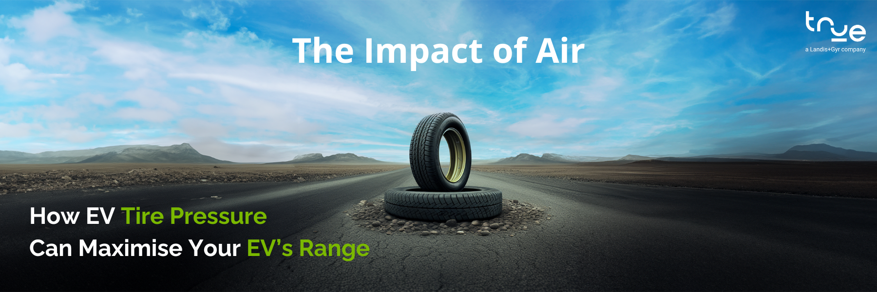 Air in tires image for banner.