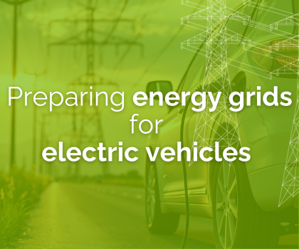 An electric vehicle and parts of the energy grid